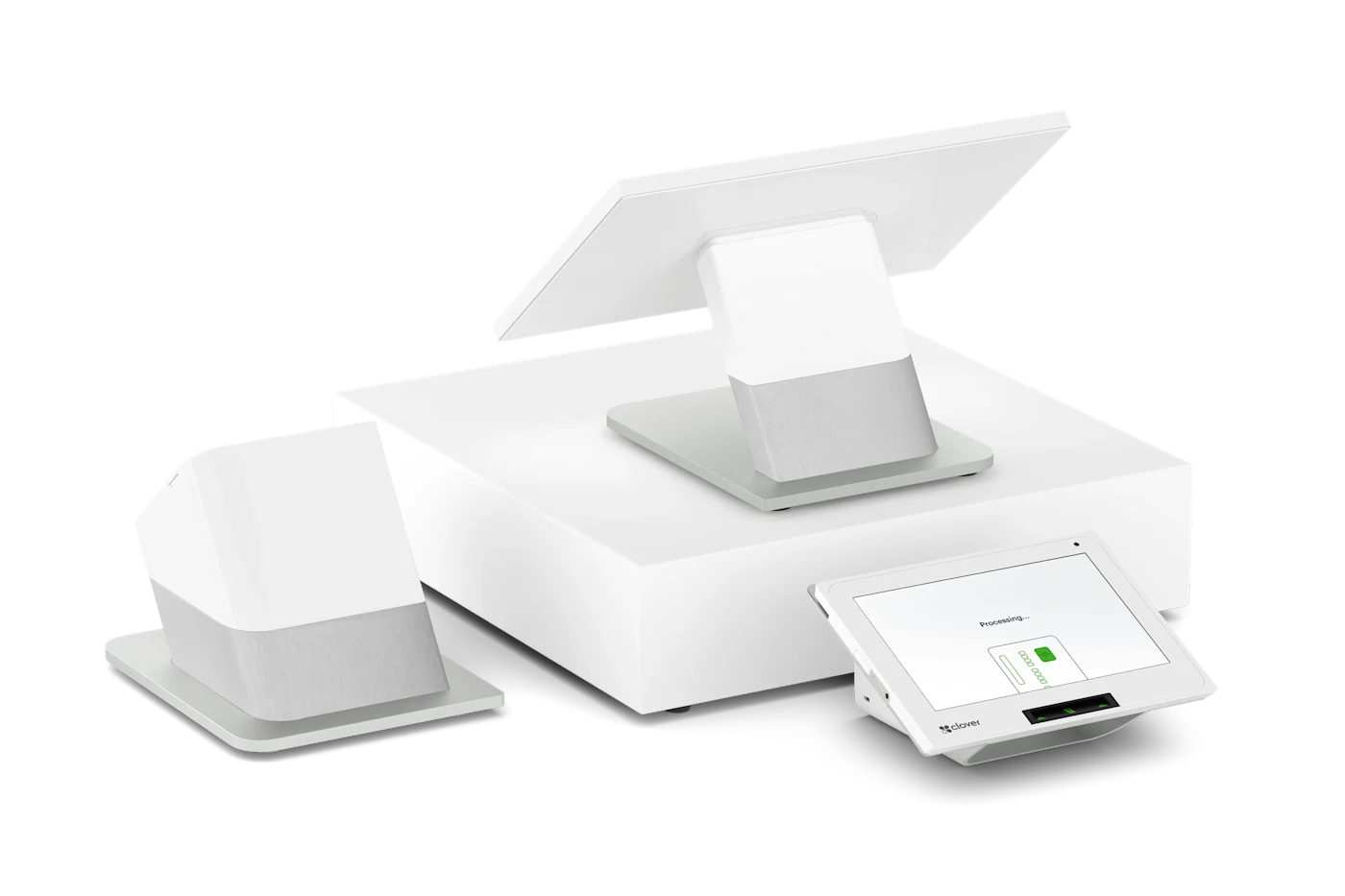 Clover Station Duo point of sale with customer facing display